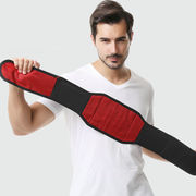 谋福（CNMF）自发热护腰带腰间盘固定带钢板腰带腰围托收腹冬季保