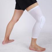 运动护膝运动篮球装备护具，保暖透气长款7分紧身篮球护膝蜂窝防撞