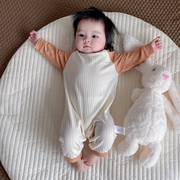 蓓莱乐莫代尔2婴儿童，3连体衣服女宝宝，男睡衣套装男童夏装0岁1个月