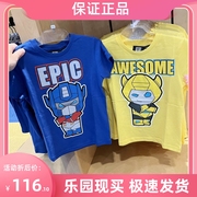 北京环球影城代买变形金刚擎天柱大黄蜂儿童，短袖t恤圆领纯棉周边