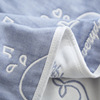 六层纱布毛巾被纯棉成人毯子被子夏季薄款儿童婴儿盖毯棉纱夏凉被