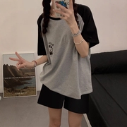 HelloKitty纯棉睡衣夏天女款短袖可爱卡通学生外穿夏季家居服套装
