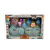 梦幻城堡灯光趣味小屋小女孩公主女生娃娃宝宝过家家玩具礼盒套装