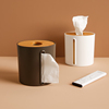 创意北欧侧抽纸巾盒卫生间厕所卷，纸筒家用客厅厕纸盒收纳盒纸抽盒