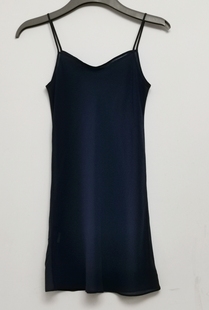 limeflare雪纺衫蓝色吊带裙，背心裙修身打底裙，女装肩带夏季03