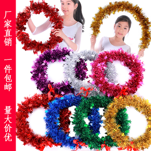 运动会入场式开幕式方队手拿道具幼儿园早操器械手持舞蹈道具花环
