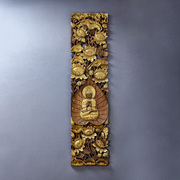 异丽泰国木雕壁挂实木花格，东南亚客厅背景墙，墙饰泰式餐厅装饰挂件