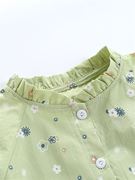 女童宝宝外套100%纯棉娃娃衫潮范，~春秋款，儿童婴幼儿洋气开衫小清
