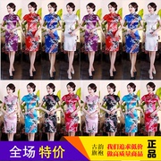 2024夏季中国风老上海民国气质中式唐装，加肥加大码胖妹妹旗袍