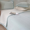 牛奶珊瑚绒毯床盖三件套单件，床单冬季法兰，加绒盖毯榻榻米加厚被单