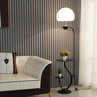 落地灯简约现代客厅卧室，沙发角带茶几灯，设计师创意北欧立式台灯
