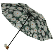 三折叠超大伞面遮阳伞布双层(布，双层)黑胶，防晒防紫外线太阳伞晴雨伞0透光