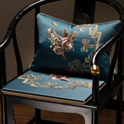 中式红木沙发坐垫家用可拆洗防滑实木，餐椅子凳子垫圈椅太师茶椅垫