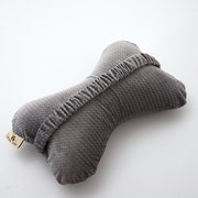 便携乳胶小枕头多功能骨头枕汽车头枕天然乳胶防螨修复枕护颈椎枕