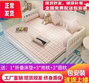 实木沙发床客厅可折叠多功能坐卧两用单人1.2m小户型1.5双人1.8米