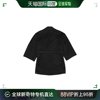 99新未使用香港直邮MAX MARA 女士黑色五分袖外套 10860159-6