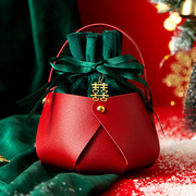 网红创意实用喜糖袋糖果，袋圣诞节礼物，袋平安夜平安果袋苹果包