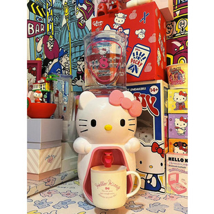 hellokitty猫饮水机迷你小型可爱桌面家用宿舍寝室，办公室儿童卡通