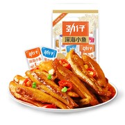 劲仔小鱼12包小鱼干湖南特产辣味，休闲食品零食，小包装海味零食小吃