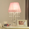 简约现代欧式奢华水晶台灯，创意温馨公主装饰结婚房卧室调光床