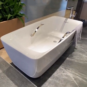 TOTO浴缸PJY1724WPW/HPW晶雅石材质独立式贵妃浴缸