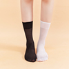 jk袜子中筒袜 瘦腿夏季薄款白色制服长筒袜超薄短丝袜夏天薄日系