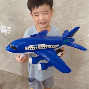 儿童玩具大号惯性飞机客机耐摔仿真宝宝玩具礼物模型车汽车玩具儿