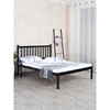 美式铁艺床硬板床1.8米1.5米双人床 北欧儿童单人床1.2米铁架床