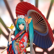 和服花色衣c初音未来模型 二次元动漫周边模型摆件生日礼物国产