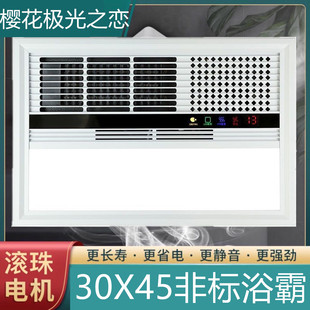 300X450集成吊顶浴霸照明灯浴霸30X45卫生间取暖器浴霸风暖