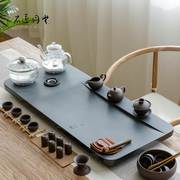 全自动茶盘一体带电磁炉茶具套装，乌金石茶盘家用茶海茶台功夫茶具