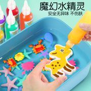橡皮泥粘土黏儿童玩具彩泥，模具套装幼儿面条机树脂，假水模型水晶工