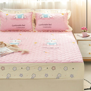 全棉单件床笠床罩加厚1.8米防滑床单席梦思床垫1.2m纯棉印花