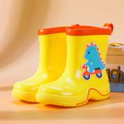 儿童雨鞋中小童宝宝雨靴，女童水鞋男童，雨衣小童两岁半幼儿防滑女款