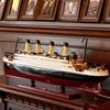 泰坦尼克号模型木质帆船装饰品客厅仿真游轮成品轮船家居摆件