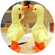 会说话的玩具跳舞唱歌鸭子复读机学人说话锁喉玩具鸭摇摆鹅