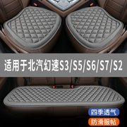 北汽幻速S3/S5/S6/S7/S2专用汽车坐垫冬款单片座椅套座垫四季通用