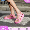 melissa梅丽莎sun系列，女士夏季时尚厚底，凉鞋魔术贴凉鞋35710