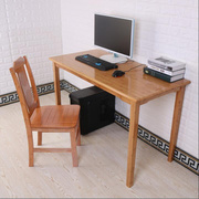 楠竹笔记本电脑桌办公桌家用写字台现代简约书桌，卧室简易写字桌子