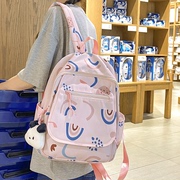 原创设计日韩ins可爱少女外出旅游双肩小背包百搭中大学生小书包