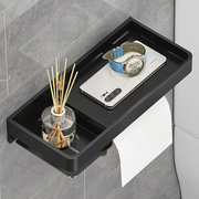高档不锈钢卫生间厕纸盒，商用卷纸筒盒，手机放置架家用洗手间置物架