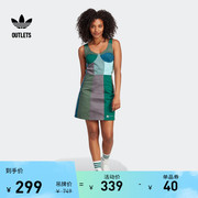 运动吊带连衣裙女装夏季adidas阿迪达斯outlets三叶草II0762
