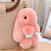 可爱装死兔可爱小兔子挂件毛绒公仔包包手机挂饰钥匙扣獭兔毛玩偶