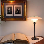 极简创意台灯卧室床头灯个性时尚，玻璃灯房间书房，桌面艺术造型灯饰