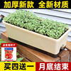 阳台种菜盆专用箱长方形蔬菜，种植盆户外自吸水草莓盆栽塑料花盆大