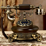 慕予臻仿古电话机欧式复古老式座机创意古董电话家用客厅电话