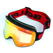 柱面磁铁滑雪眼镜，男女双层滑雪护目镜可卡近视防雾bollfo