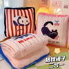 熊猫抱枕被子两用毯子，二合一办公室汽车午睡枕头被靠背垫靠枕靠垫