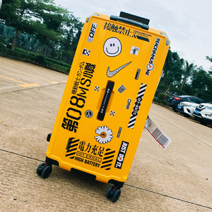 日本ins网红行李箱女旅行箱，男大容量高颜值拉杆密码箱加厚30寸潮2