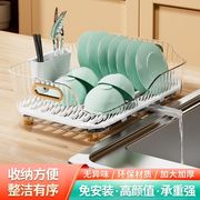 厨房碗碟收纳架沥水碗盘架家用收纳碗筷餐具置物架碗架沥水架